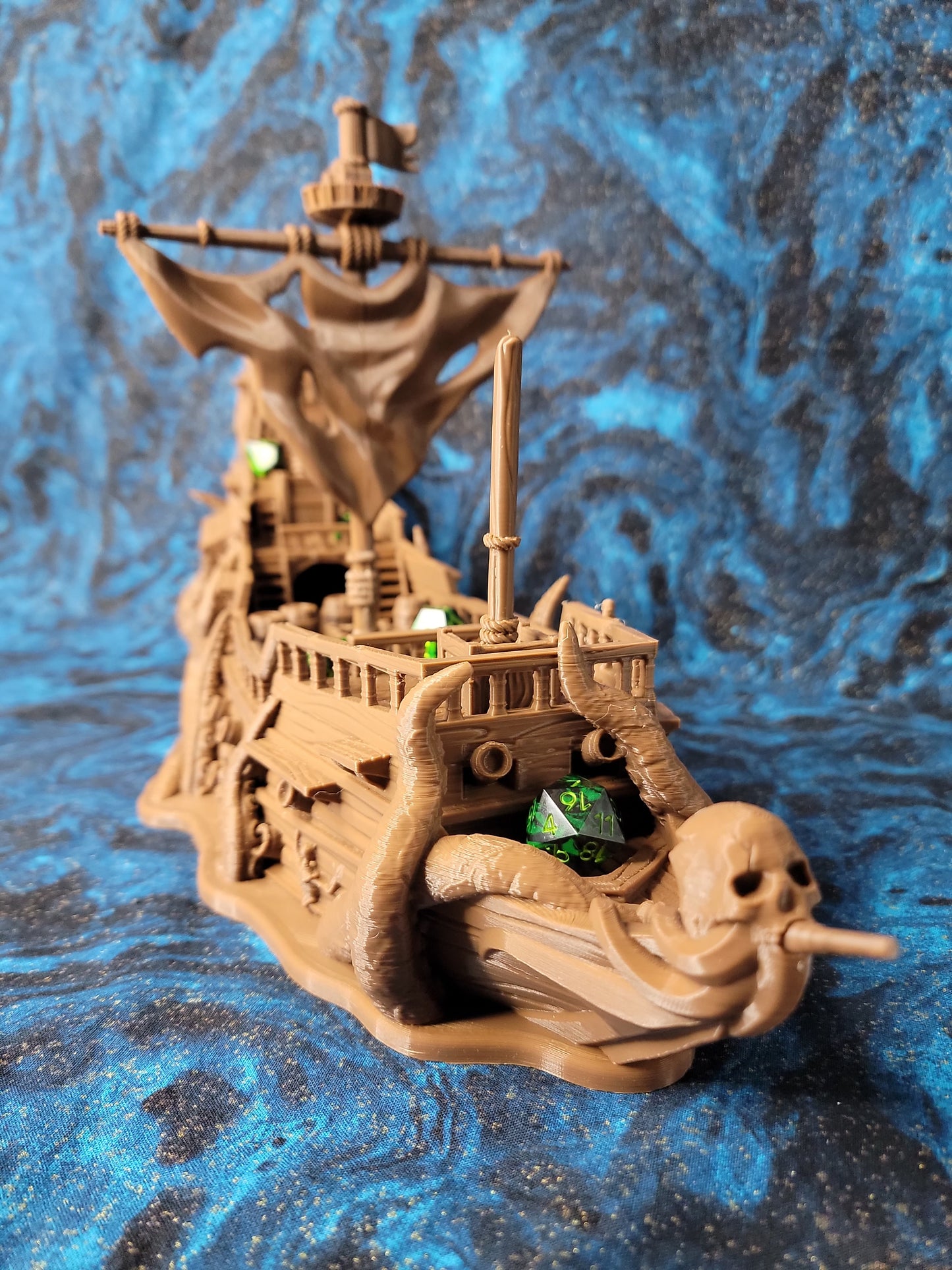 Ghost Ship Dice Tower