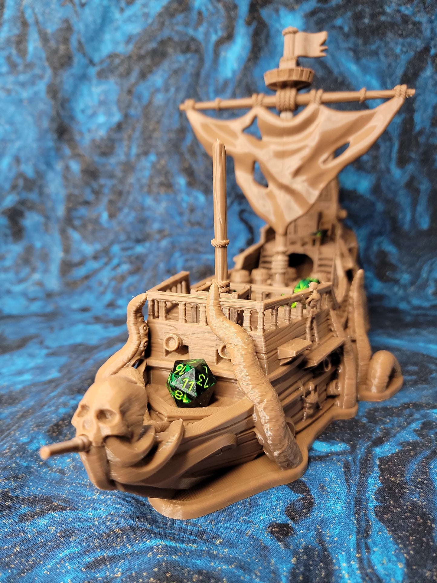 Ghost Ship Dice Tower