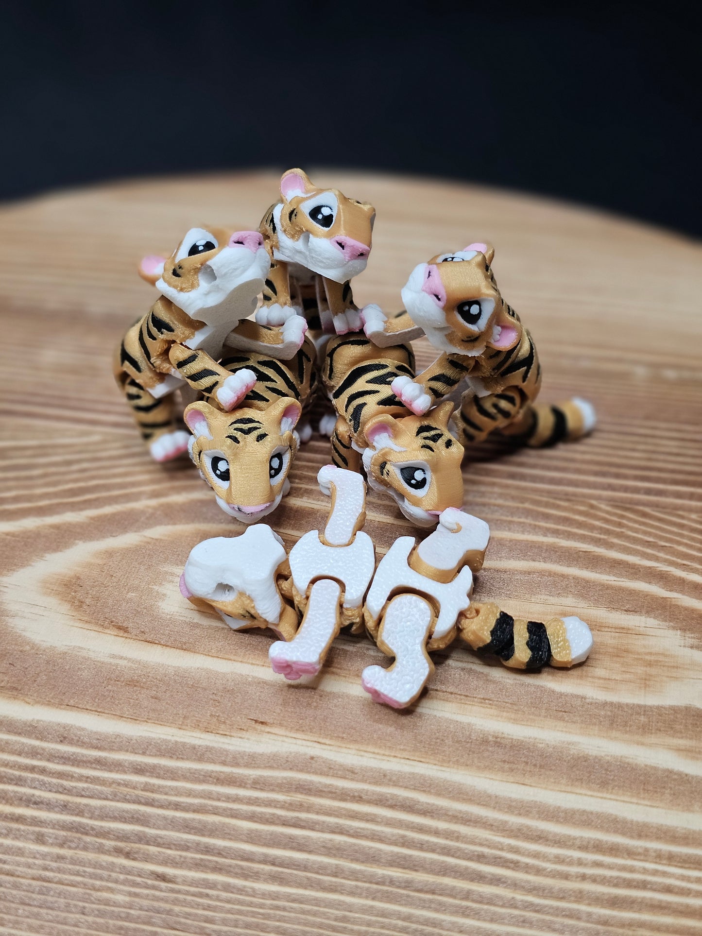 Tiger Earrings