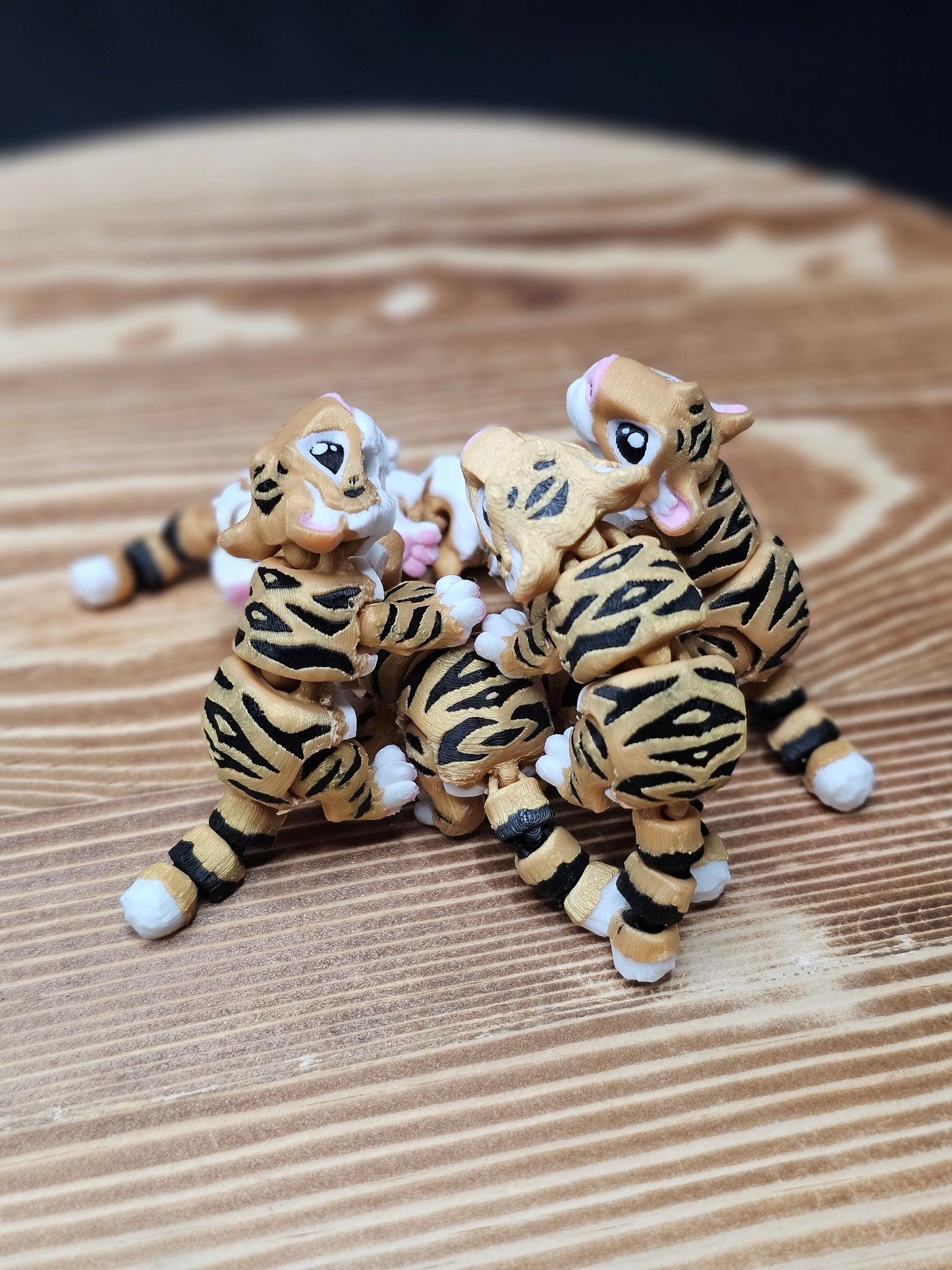 Tiger Earrings
